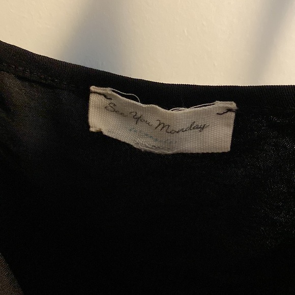 Black cami dress size Large - Picture 4 of 4